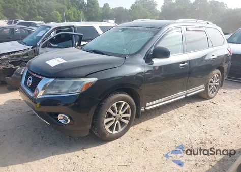 2013 Nissan Pathfinder Sl z USA, uszkodzony, nr VIN 5N1AR2MN3DC622975